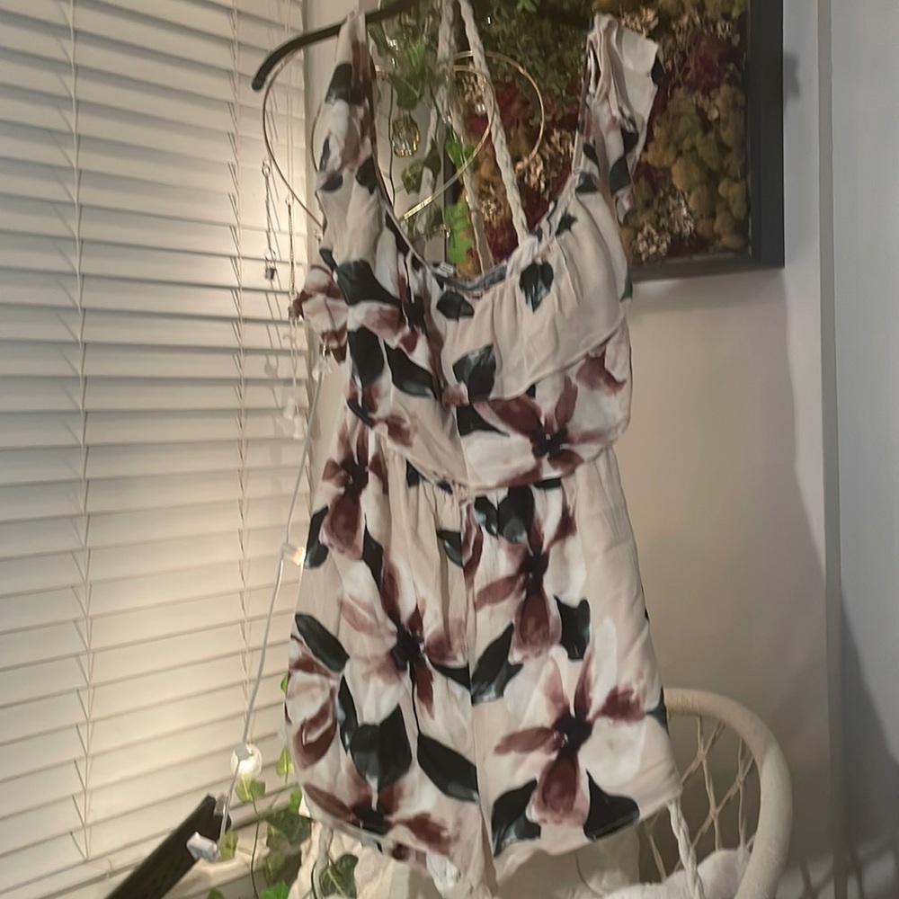 Floral Romper American Eagle Outfitters